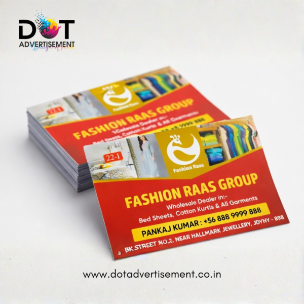 Person writing an appointment date on a non-laminated writable business card with a pen.